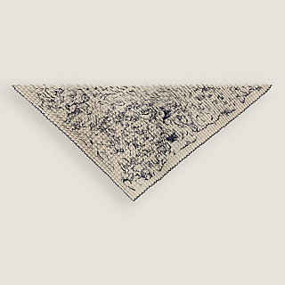 Mille et Un Lapins pleated triangle | Hermès USA